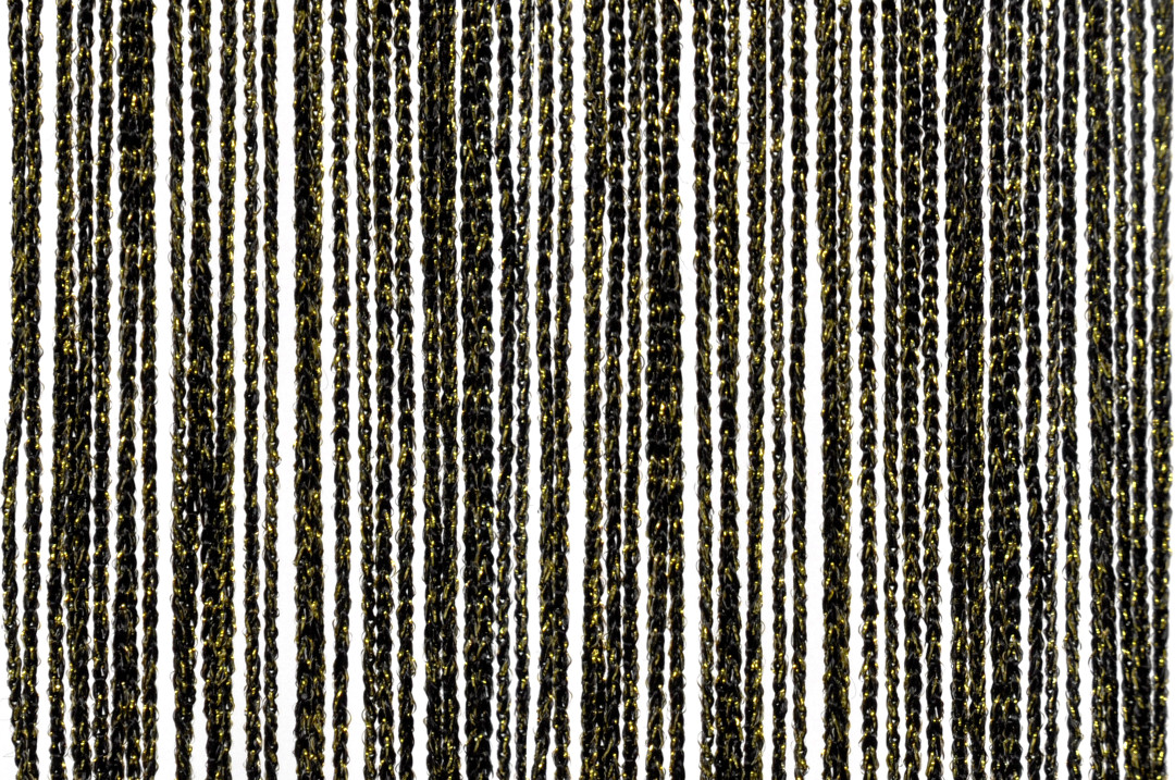 Spaghetti String Event Spaghetti Event Lurex: thin string curtain with metallic yarn | ShowTex
