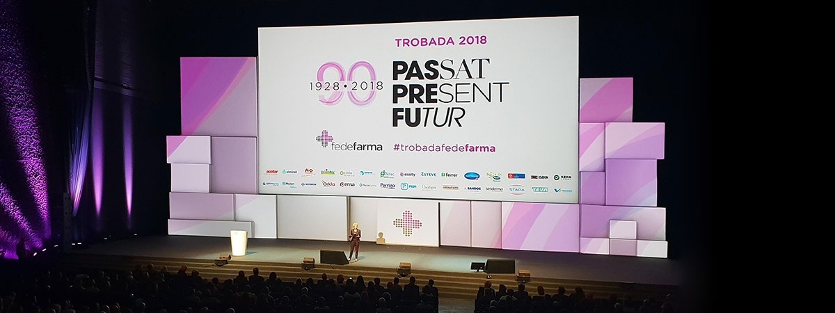 Fedefarma - projection screens