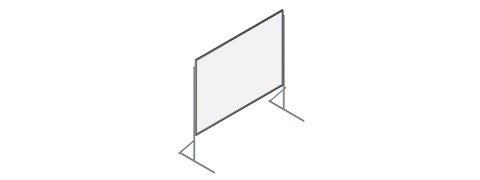 TravelScreen - portable projection screen