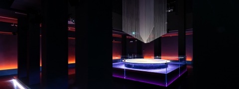 Bespoke Foundry - Spaghetti - FP Supermat Perforato Bicentennial Experience Singapore spaghetti projection